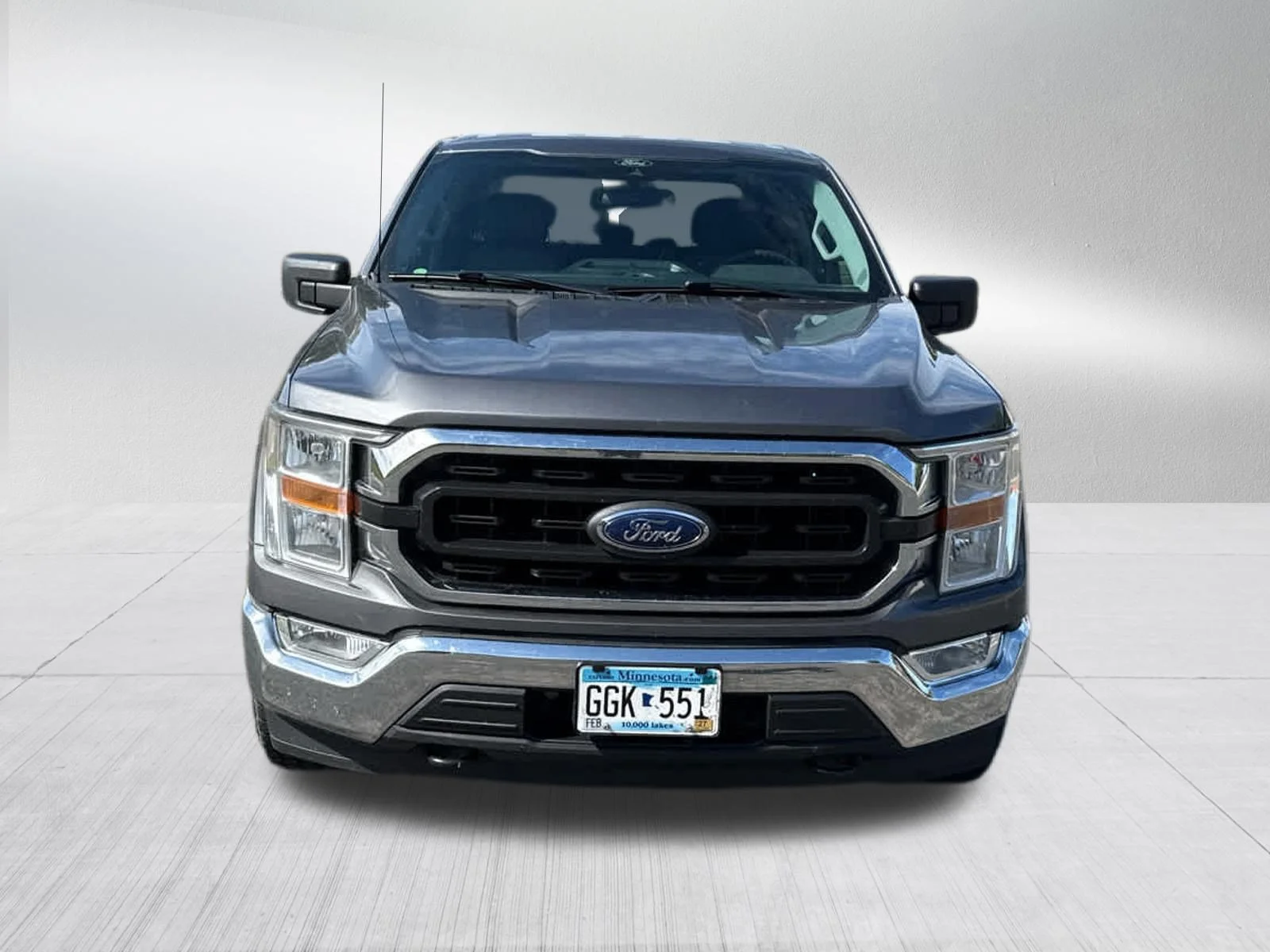 Used 2021 Carbonized Gray Metallic Ford XLT image 4