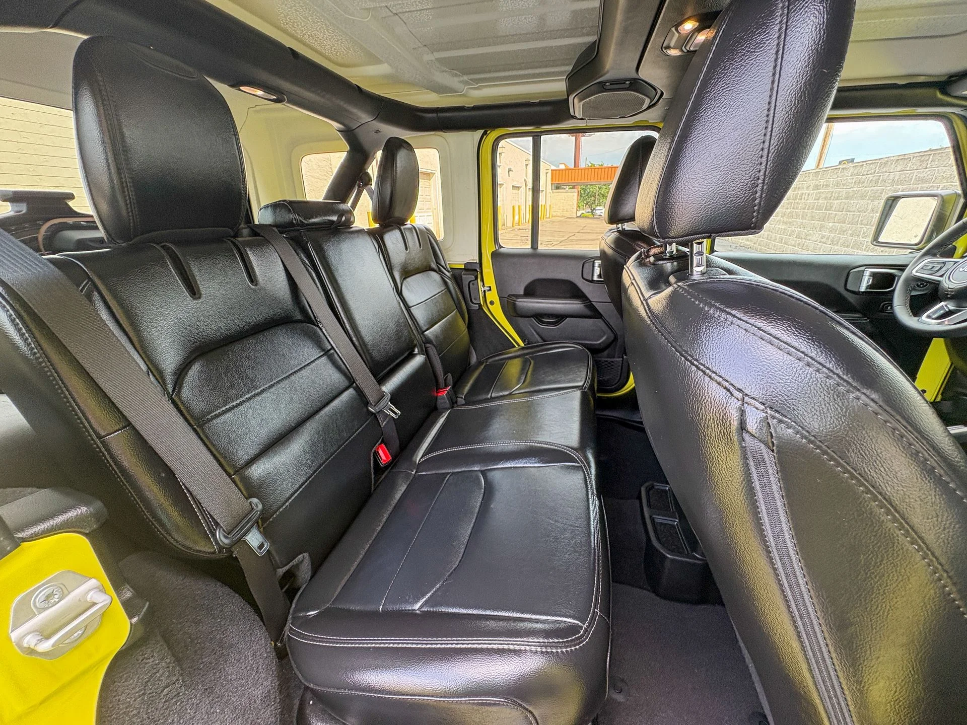 Used 2023 Yellow Jeep Sahara 4xe image 26