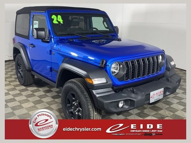 Used 2024 Blue Jeep Sport image 1