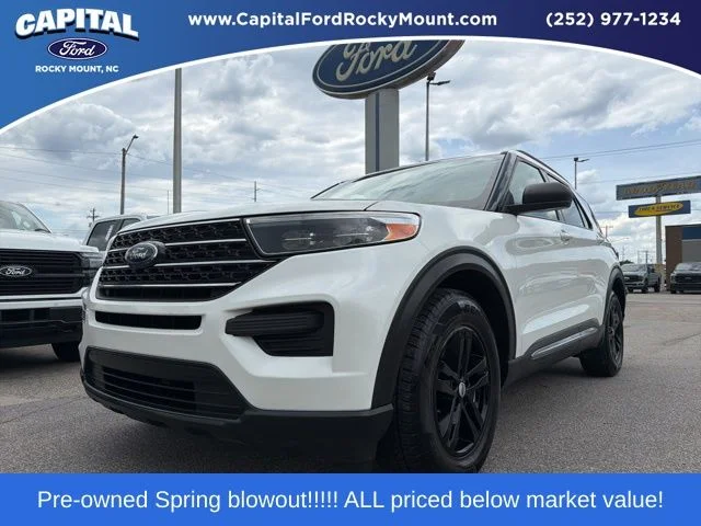 Used 2020 White Ford XLT image 1