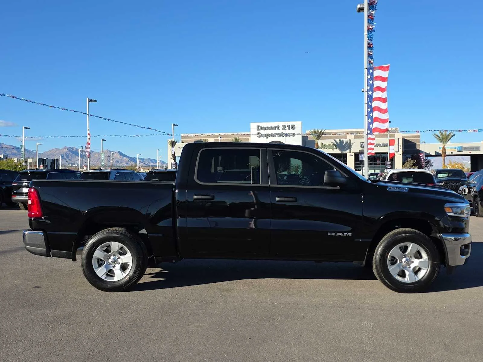 Used 2026 Diamond Black Crystal Pearlcoat Ram Big Horn image 9