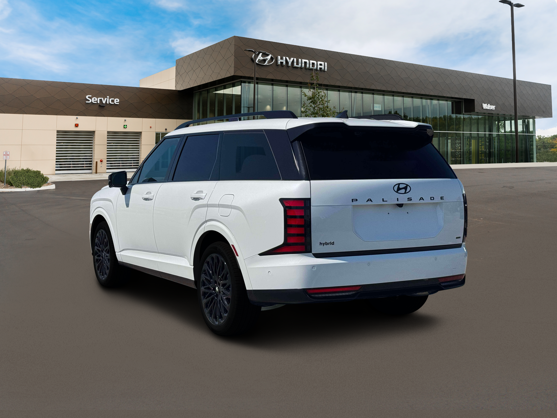 New 2027 Creamy White Pearl Hyundai Calligraphy Black Ink AWD image 18