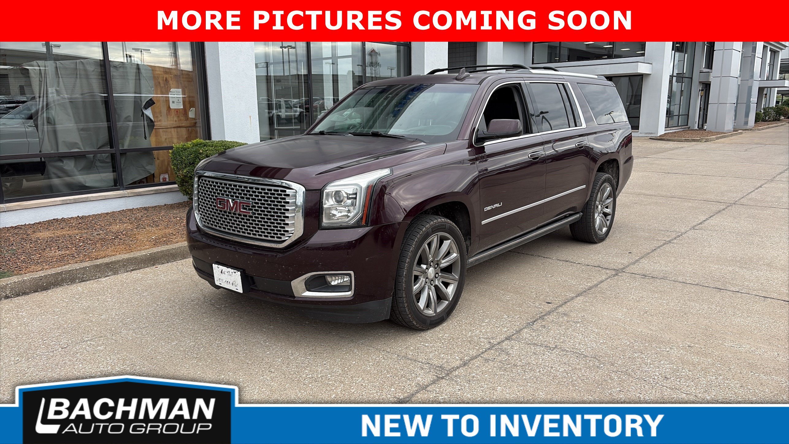 Used 2017 Black Cherry Metallic GMC Denali image 3