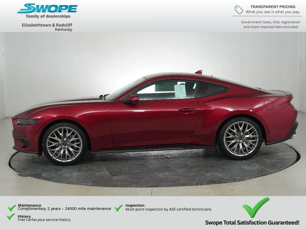 New 2025 Molten Magenta Metallic Tri-coat Ford EcoBoost® Premium Fastback image 9