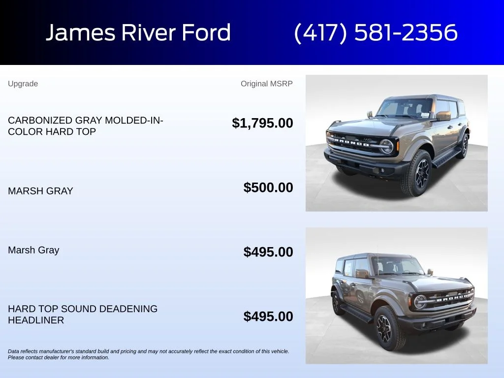 New 2026 Marsh Gray Ford Outer Banks® image 5
