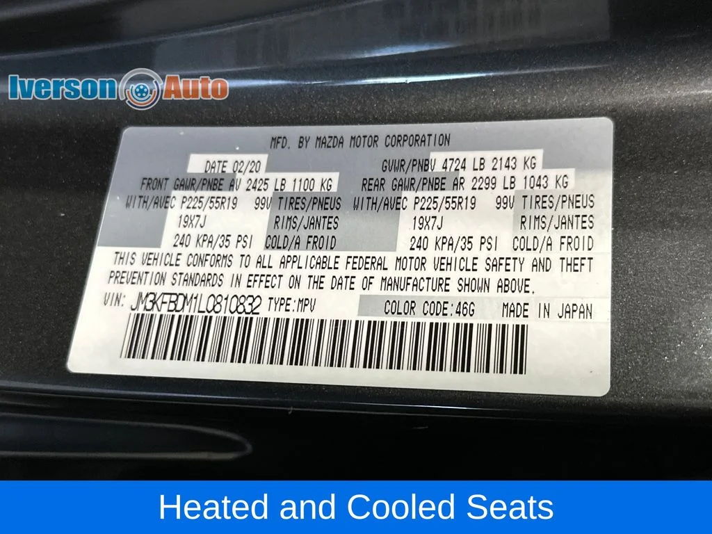 Used 2020 Gray Mazda Grand Touring image 14