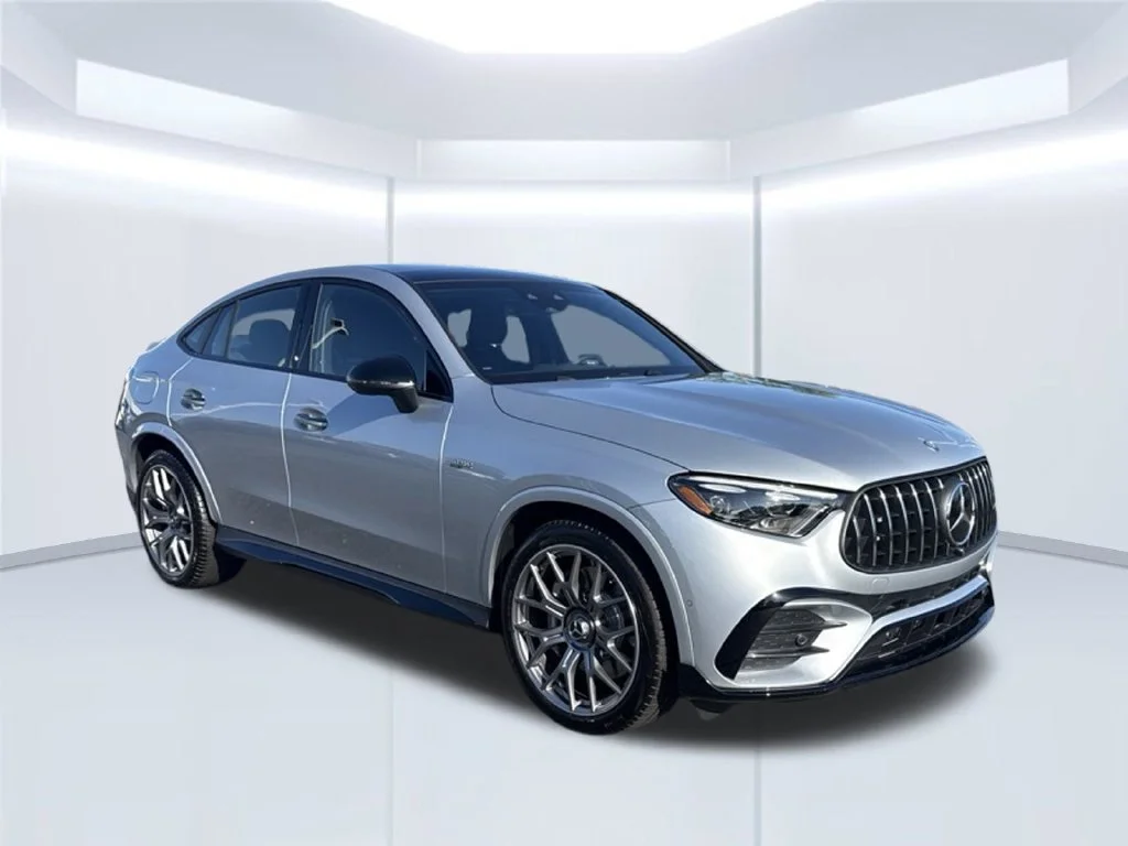 New 2027 Cirrus Silver Metallic Mercedes-Benz AMG® GLC 53 4MATIC+ Coupe image 7