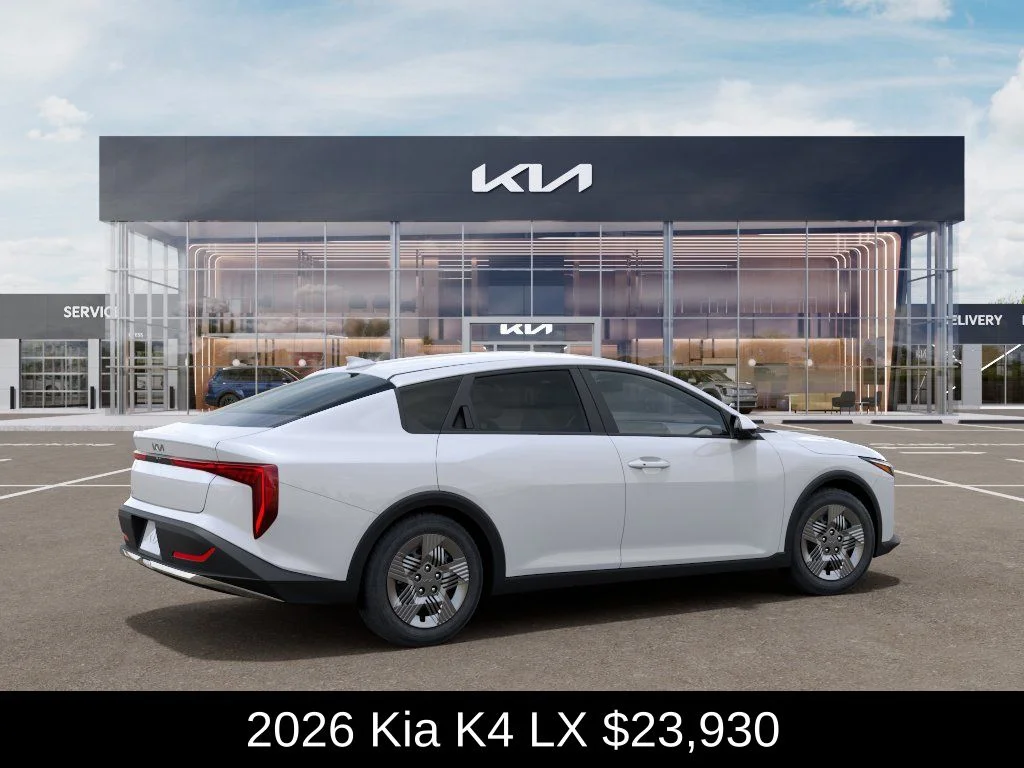 New 2026 Snow White Pearl Kia LX image 7