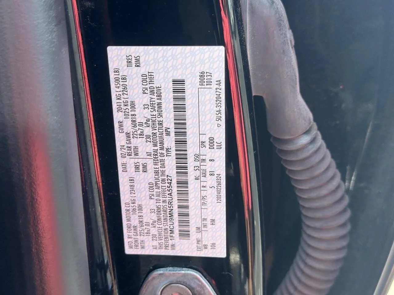 Used 2024 Agate Black Ford ST-Line image 28