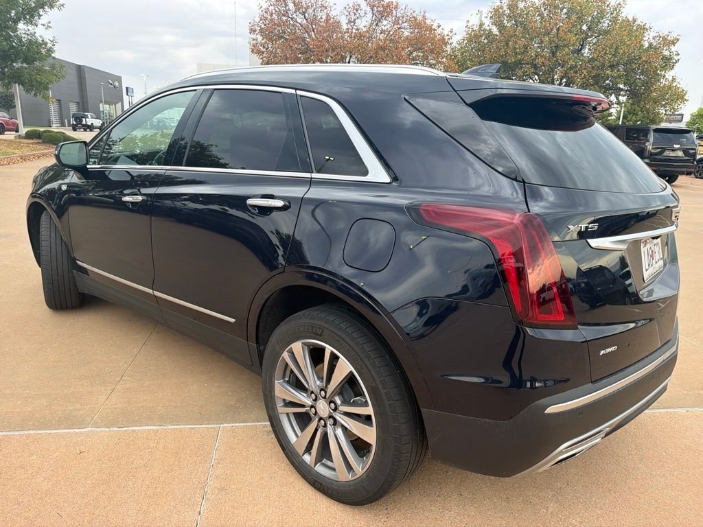 Used 2021 Blue Cadillac Premium Luxury image 2