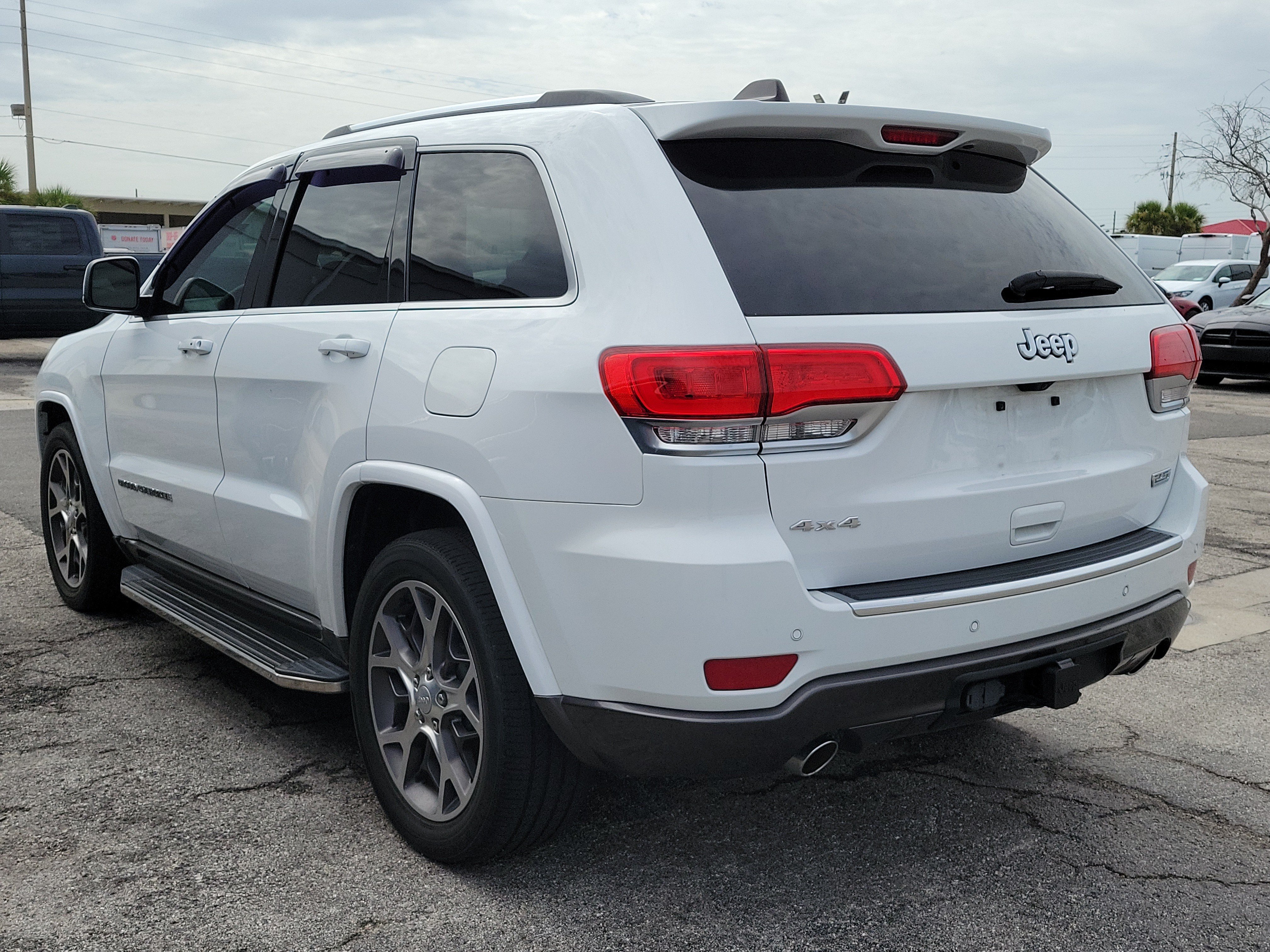 Used 2018 Bright White Clearcoat Jeep Sterling Edition image 3
