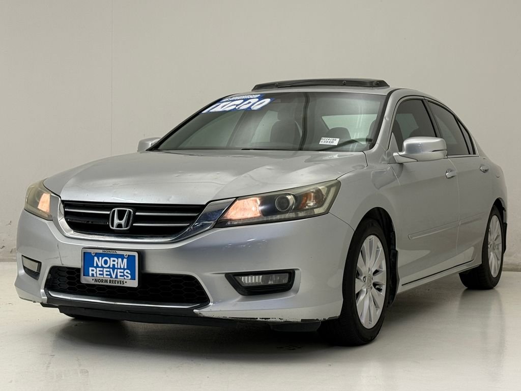 Used 2014 Alabaster Silver Metallic Honda EX-L image 2