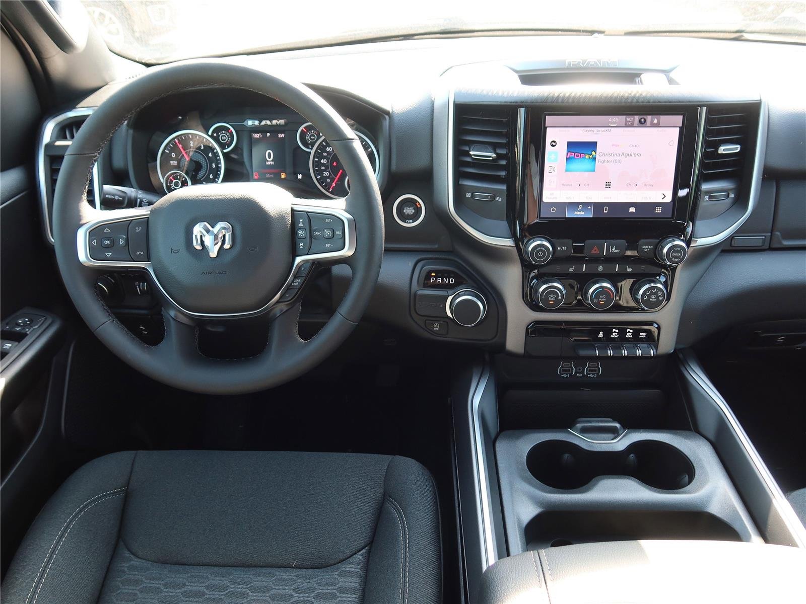 New 2026 Diamond Black Crystal Pearl-Coat Exterior Paint RAM Big Horn image 9