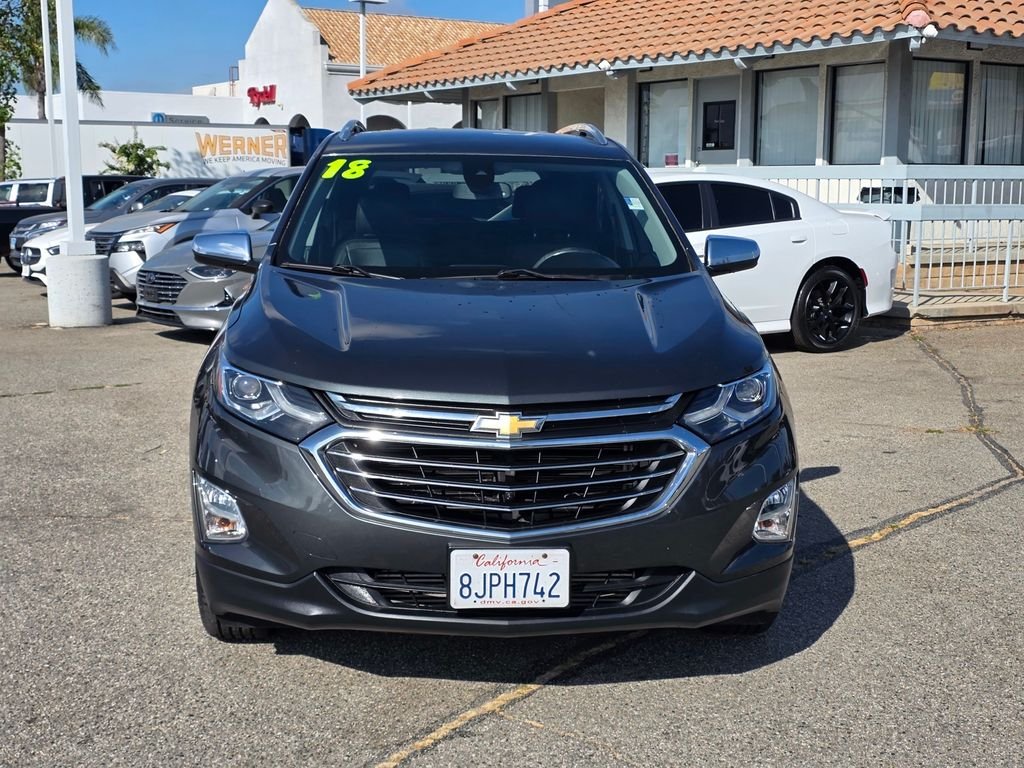 Used 2018 Chevrolet Equinox Premier with VIN 3GNAXVEVXJS600219 for sale in San Fernando, CA