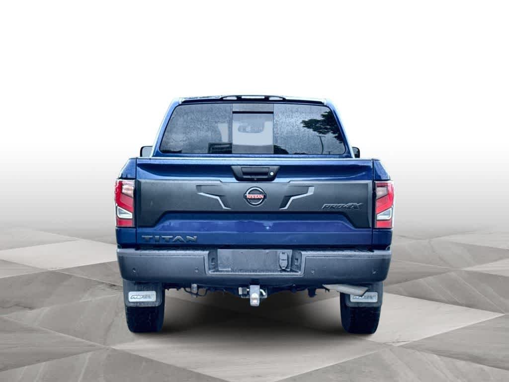 Used 2021 Deep Blue Pearl Metallic Nissan PRO-4X image 7