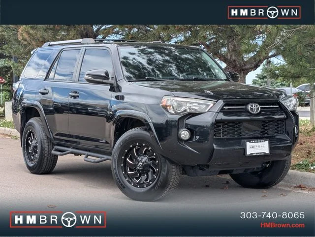 Used 2020 Midnight Black Metallic Toyota SR5 Premium image 1