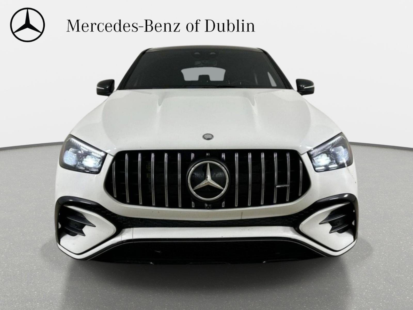 Used 2025 MANUFAKTUR Moonlight White Metallic Mercedes-Benz GLE 53 AMG® image 2