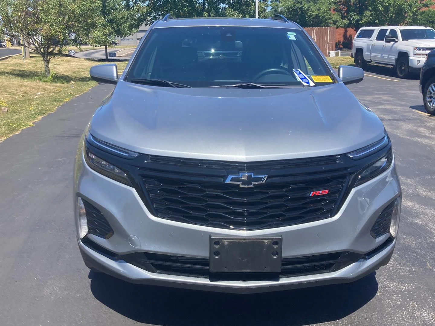 Used 2024 Sterling Gray Metallic Chevrolet RS image 2