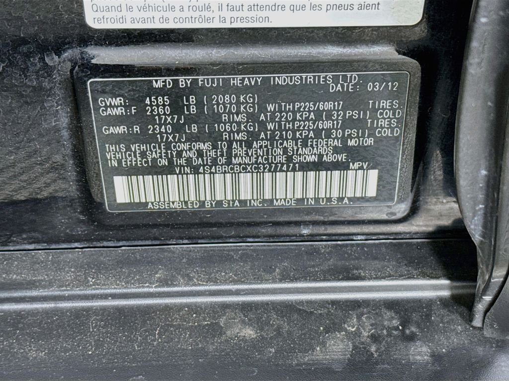 Used 2012 Black Subaru 2.5i Premium image 29