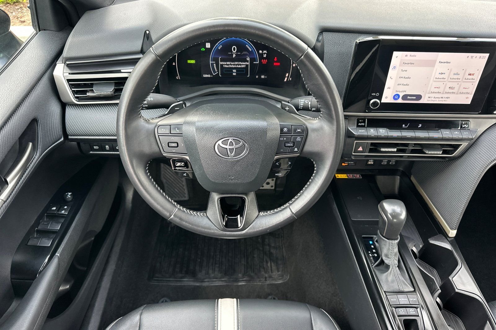 Used 2025 Midnight Black Metallic Toyota SE image 13