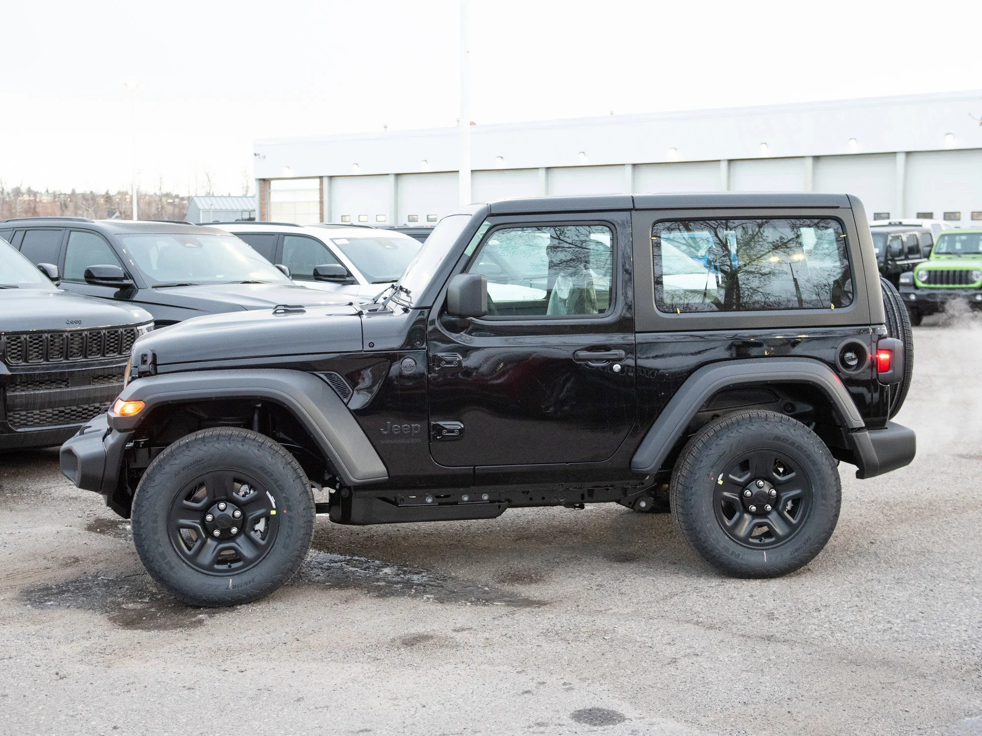 New 2026 Black Jeep Sport* 2 Door 4x4, Turbo image 3