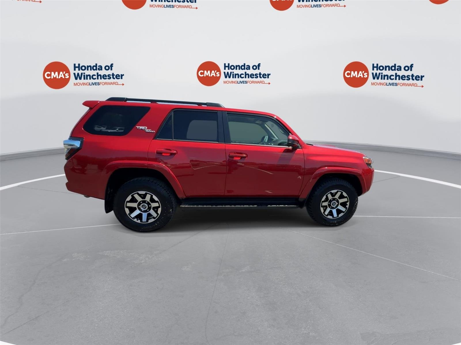 Used 2019 Barcelona Red Metallic Toyota TRD Off-Road image 9