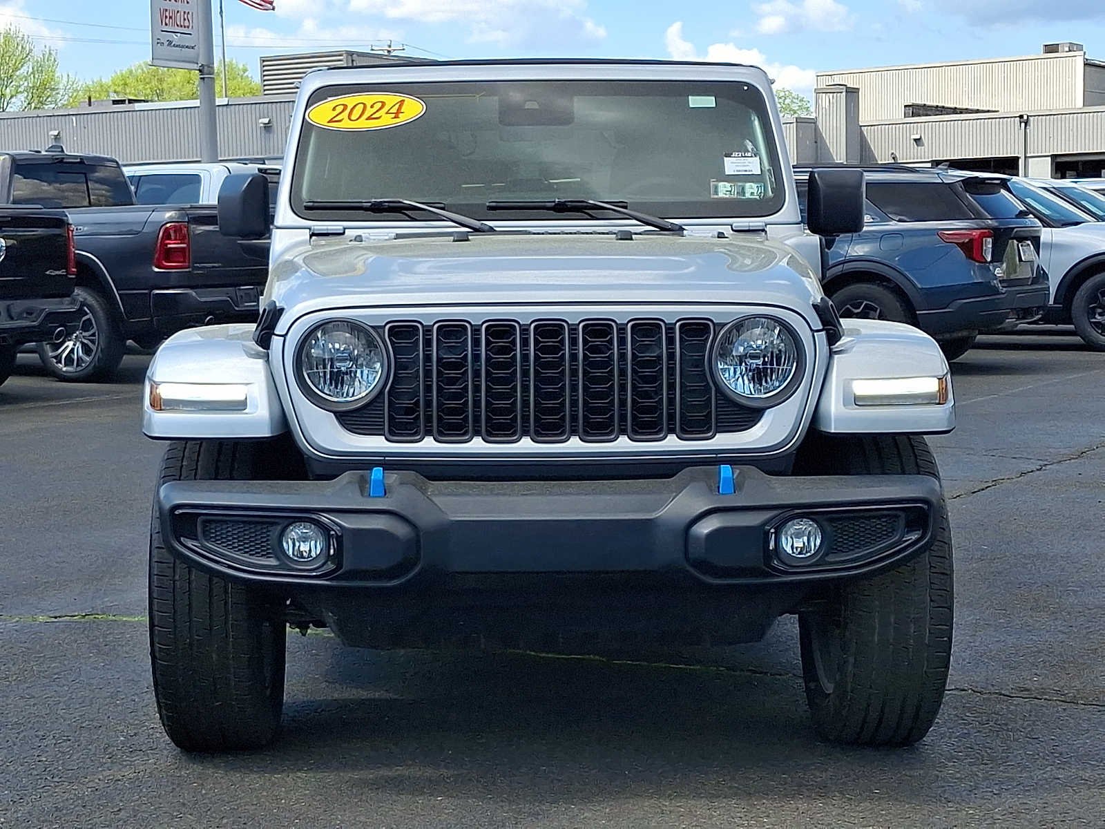 Used 2024 Jeep Wrangler 4xe Sports S 4XE with VIN 1C4RJXN66RW208694 for sale in Horsham, PA
