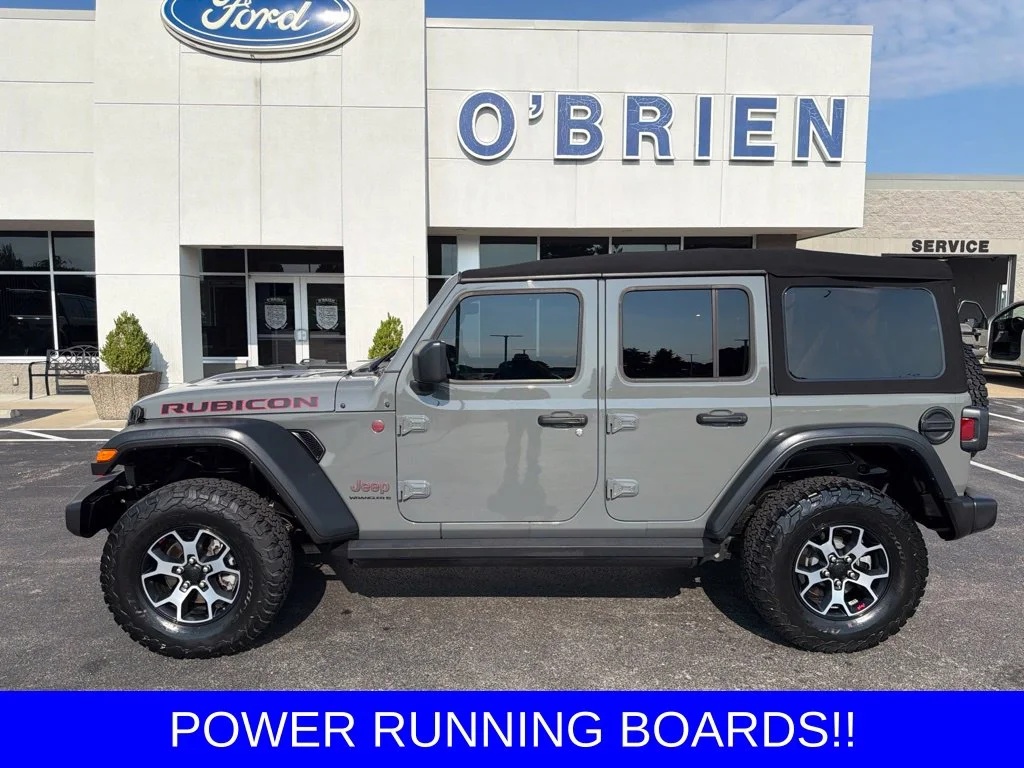 Used 2023 Sting Gray Clearcoat Jeep Rubicon image 2