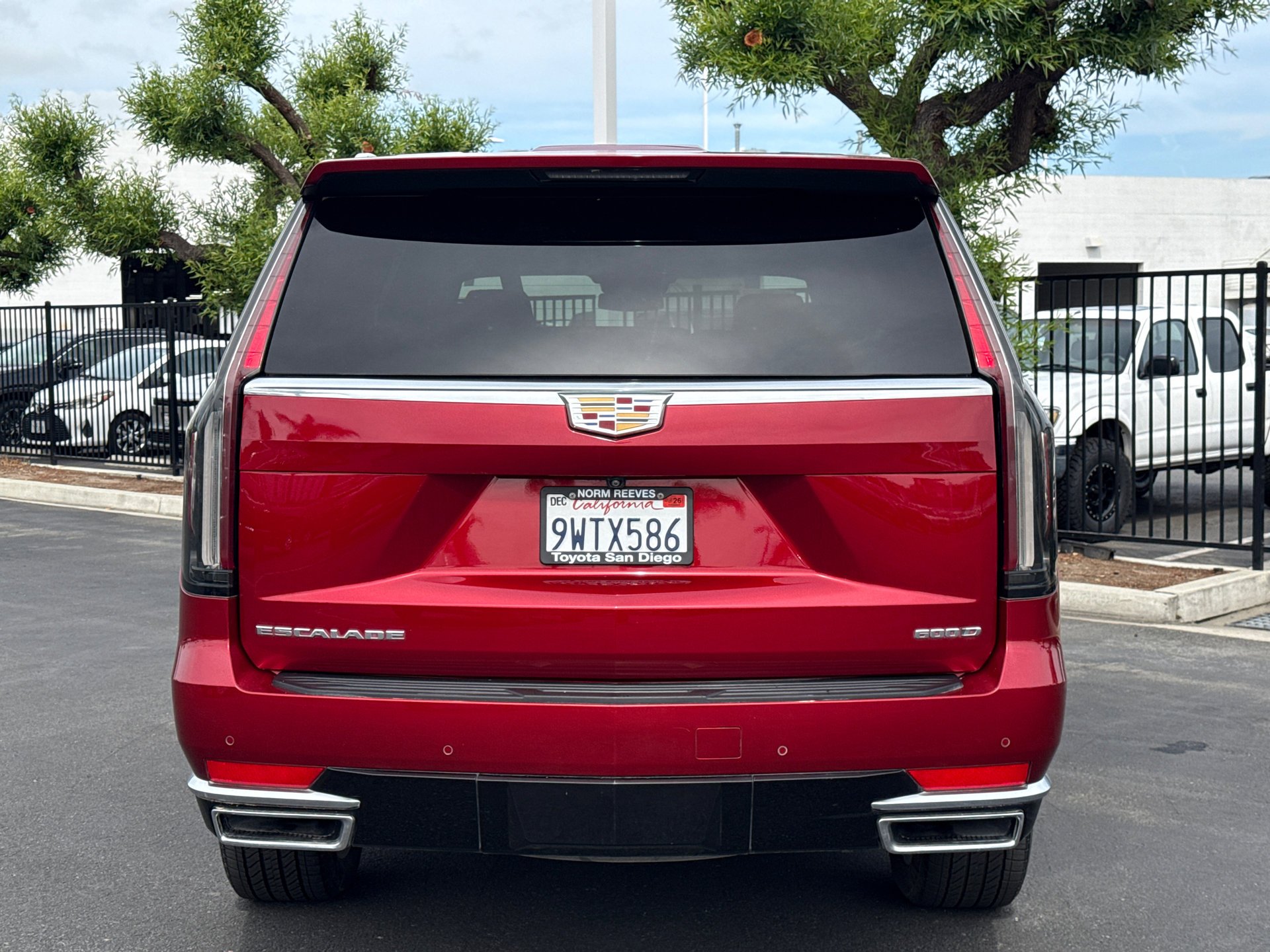 Used 2024 Radiant Red Tintcoat Cadillac Luxury image 8