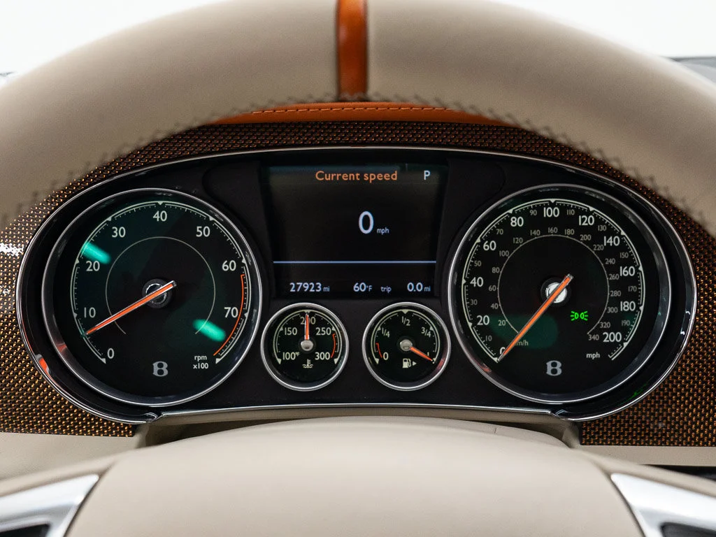 Certified Used 2017 Orange Flame over Ghost White by Mulliner PCG Bentley W12 Convertible image 40