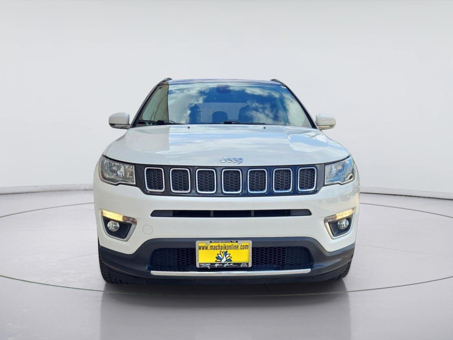Used 2018 White Clearcoat Jeep Limited image 8