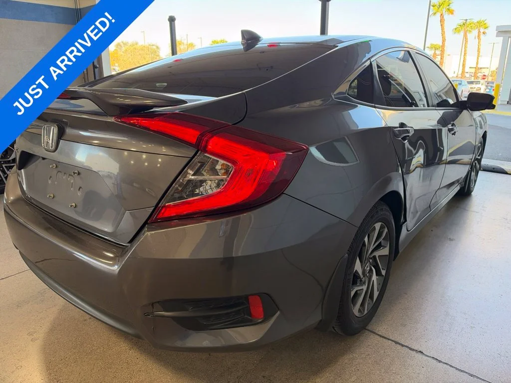 Certified Used 2017 Modern Steel Metallic Honda EX image 3