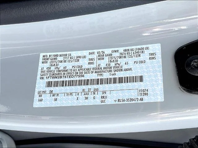 New 2026 Avalanche Ford F-250® Lariat® image 49