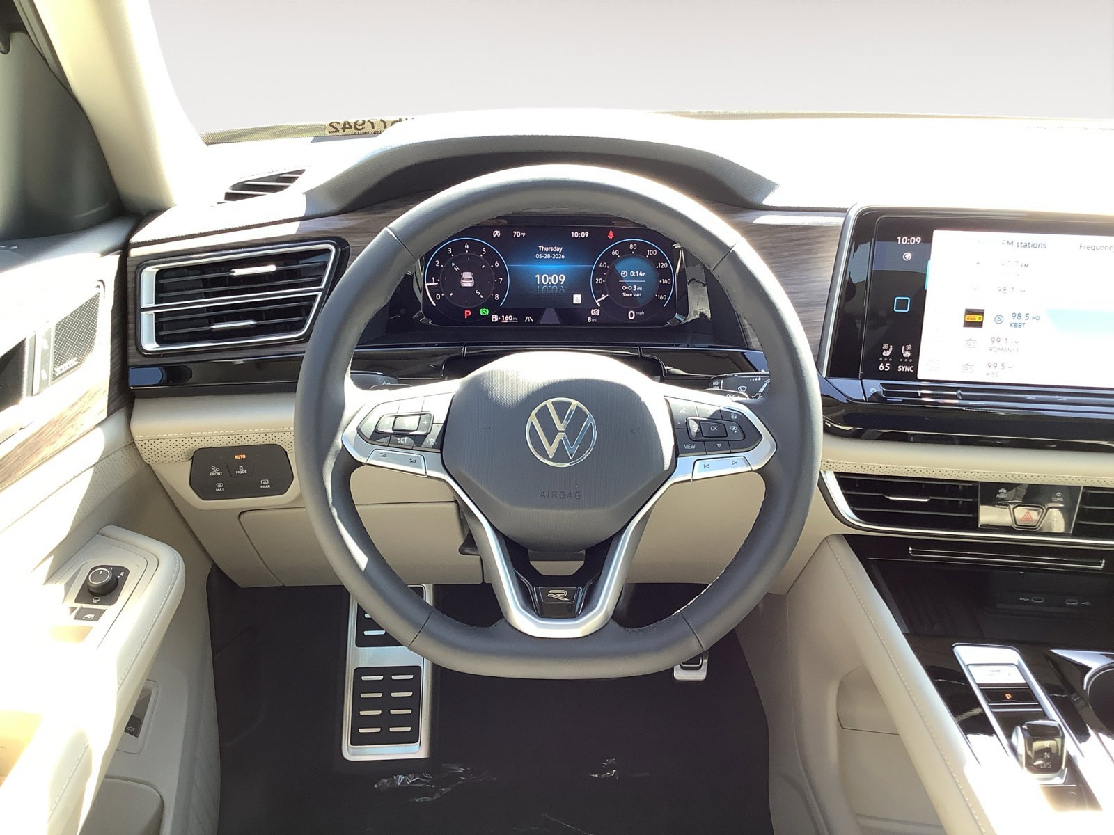 New 2026 Deep Black Pearl Volkswagen 2.0T SEL Premium R-Line image 14