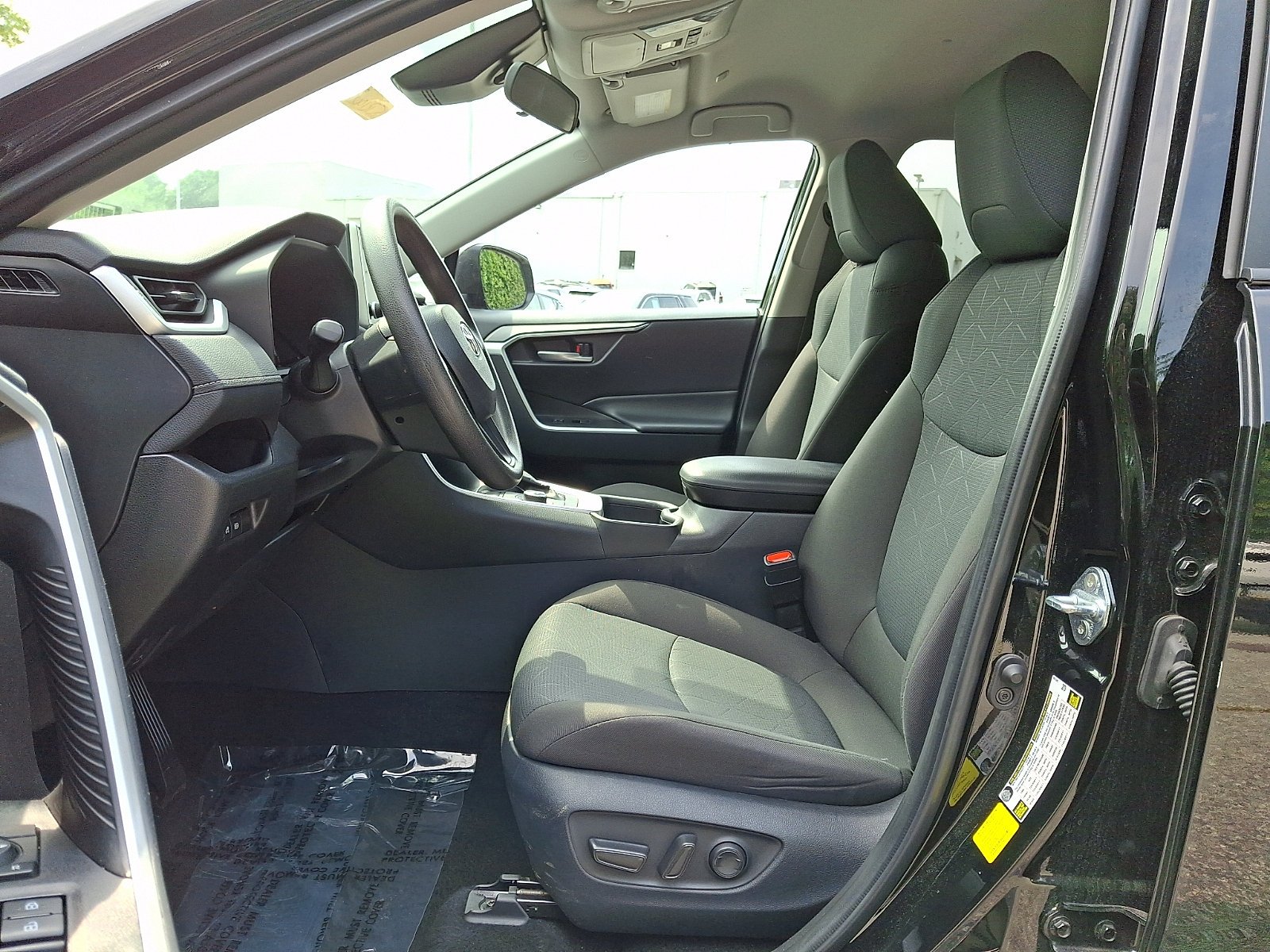 Used 2025 Midnight Black Metallic   218 Toyota Hybrid XLE image 13