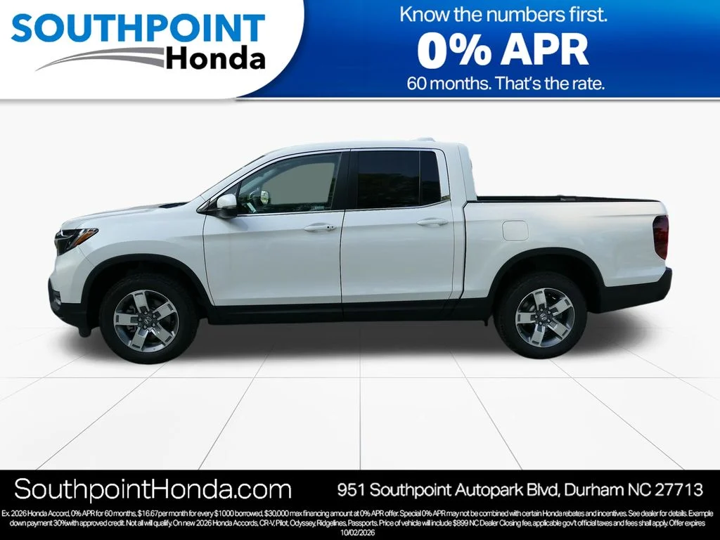 New 2026 Platinum White Pearl Honda RTL image 5