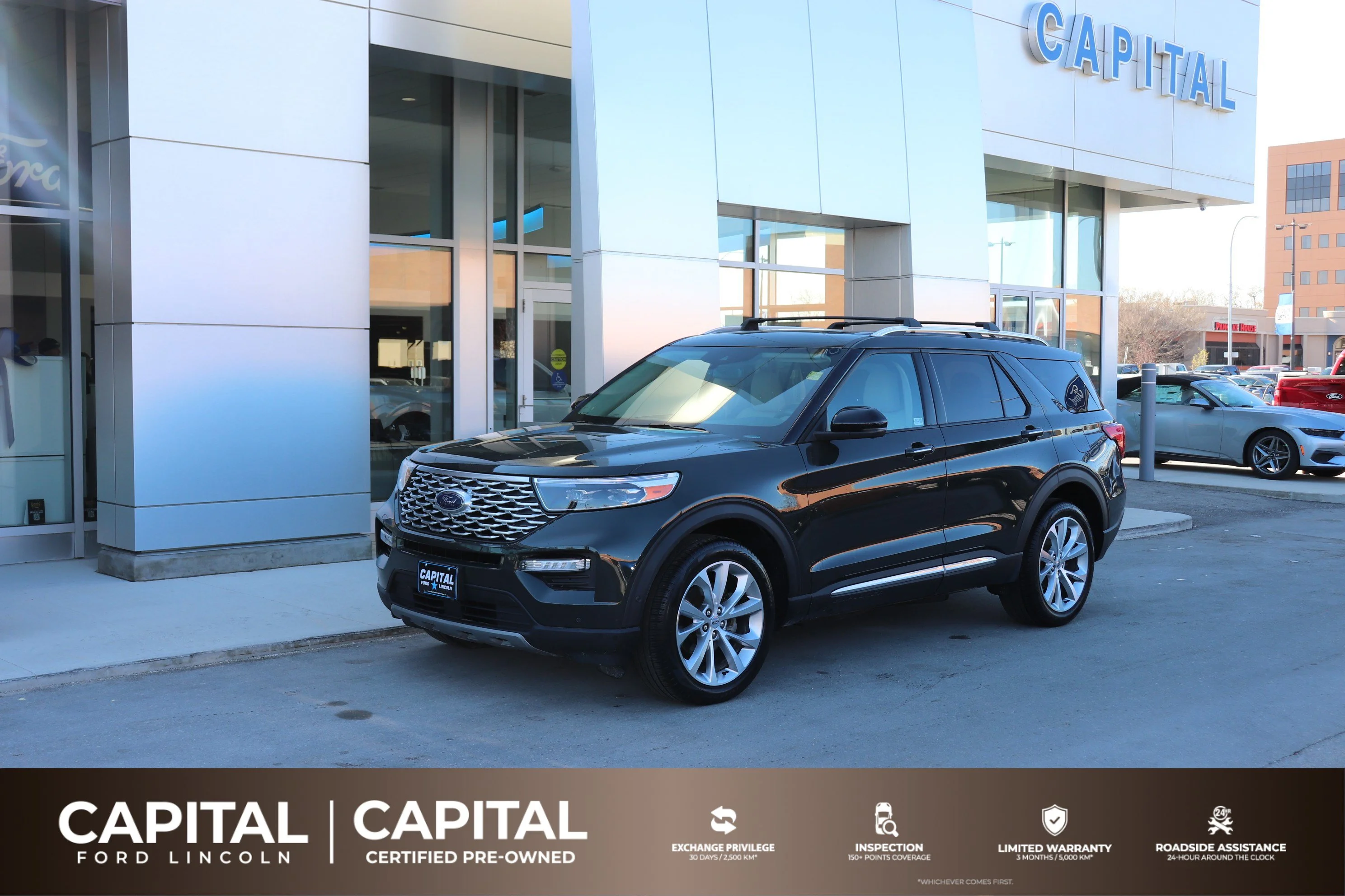 Certified Used 2023 Green Ford Platinum image 1
