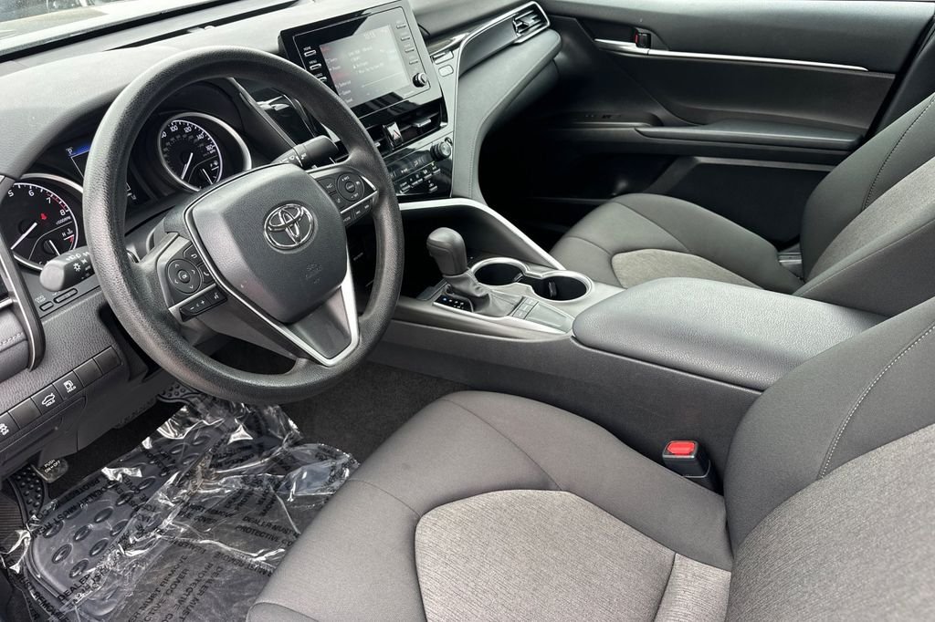 Used 2023 Midnight Black Metallic Toyota LE image 12