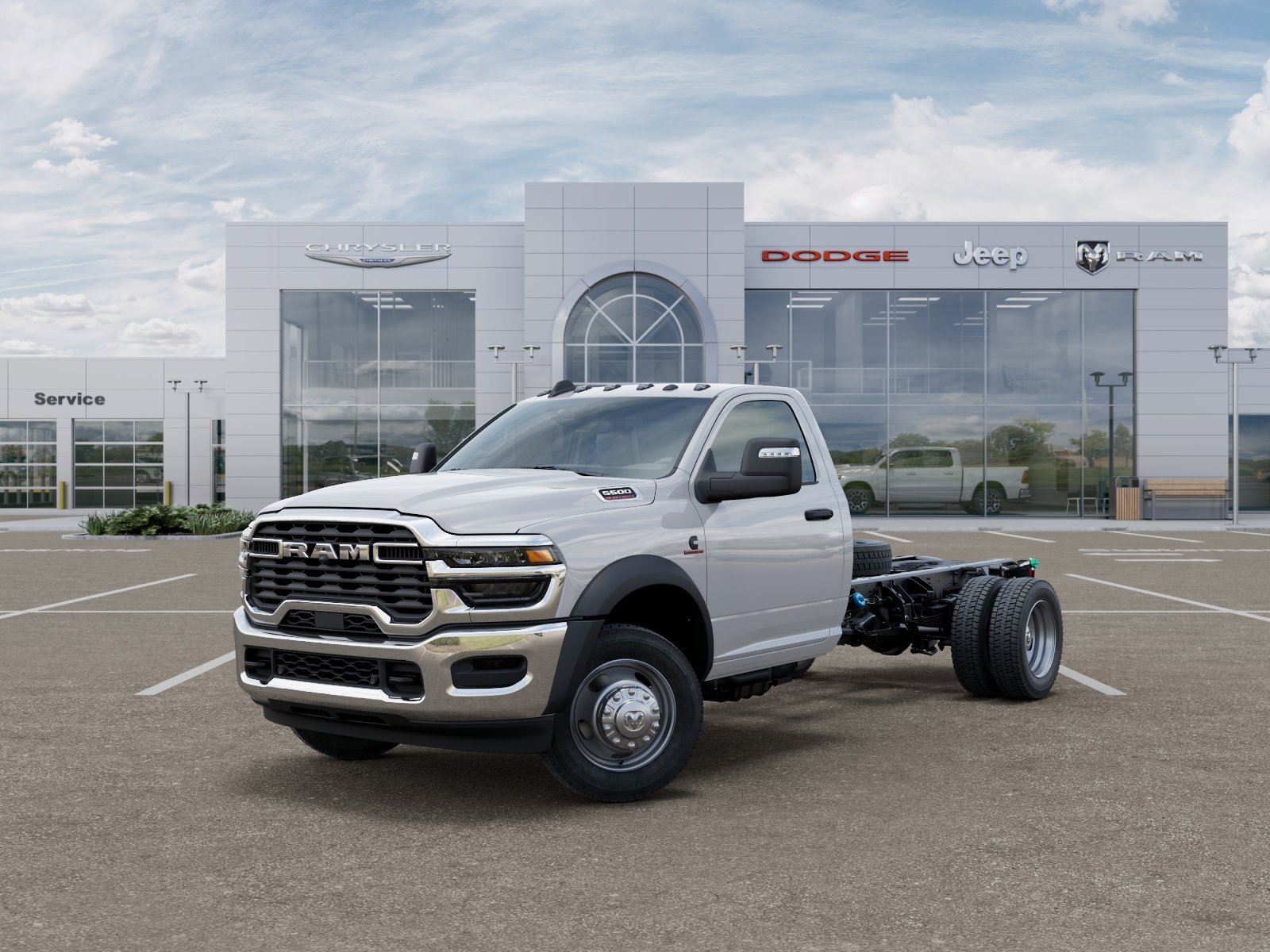 New 2026 Bright White Clear-Coat Exterior Paint RAM Tradesman image 27