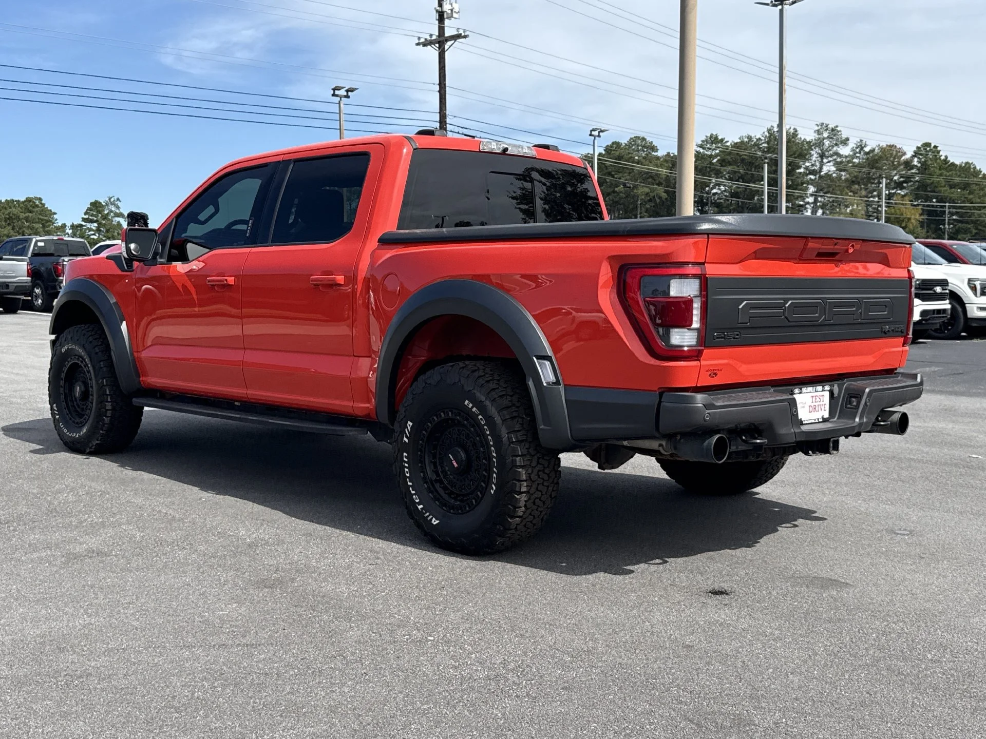 Certified Used 2023 Orange Metallic Ford Raptor image 21