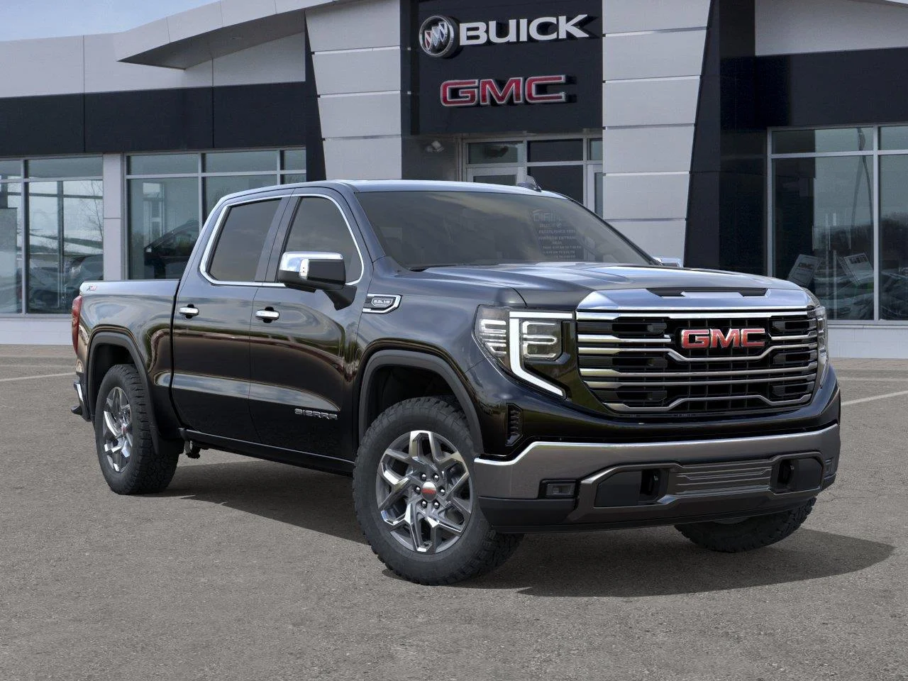 New 2026 Onyx Black GMC SLT image 7