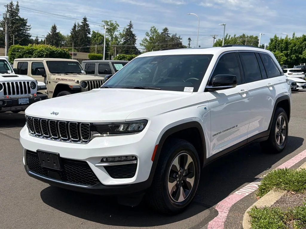 Used 2023 White Jeep 4xe image 4