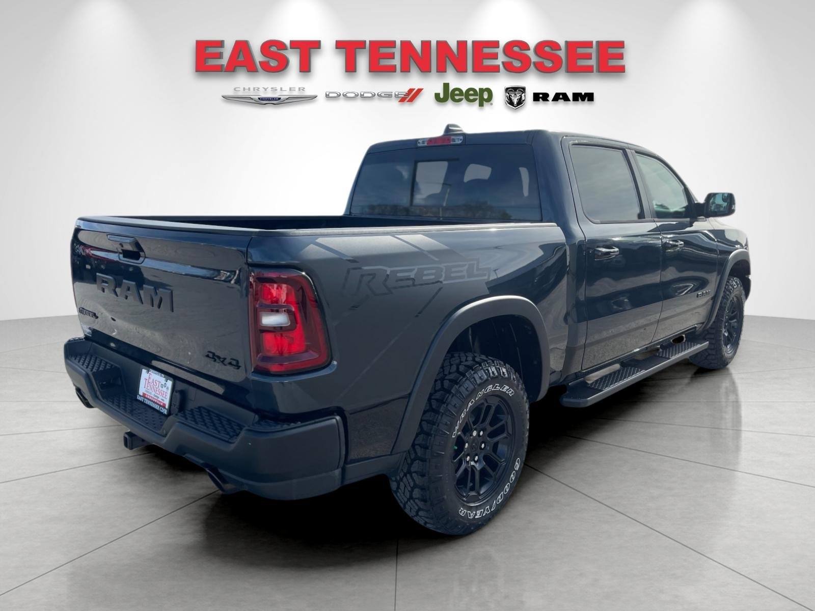 New 2026 Forged Blue Metallic Exterior Paint RAM Rebel image 3
