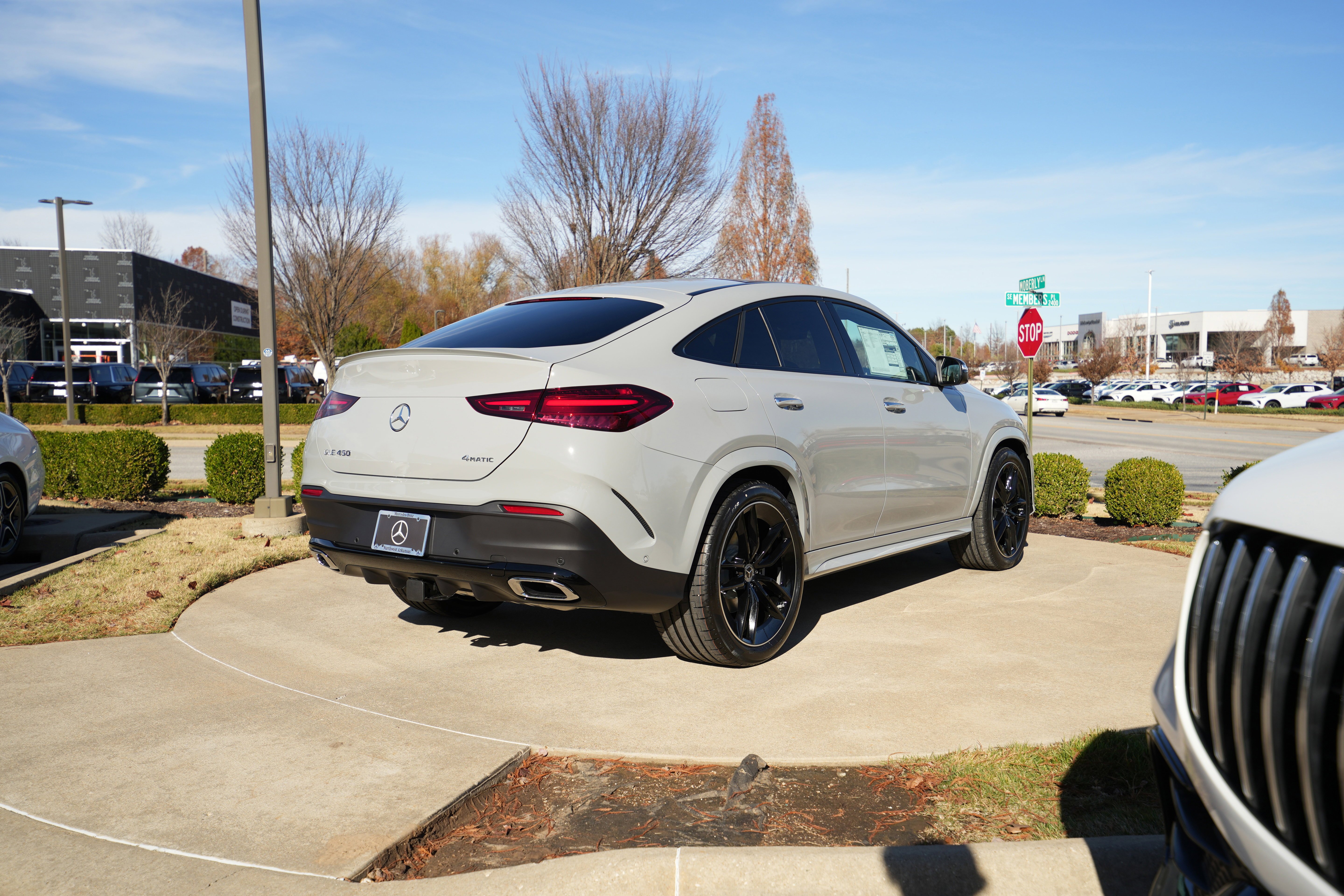 Certified Used 2026 MANUFAKTUR Alpine Gray Mercedes-Benz GLE 450 Coupe image 8