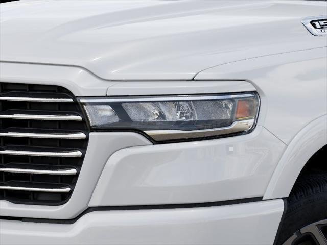 New 2027 Bright White Clear-Coat Exterior Paint RAM Laramie image 30