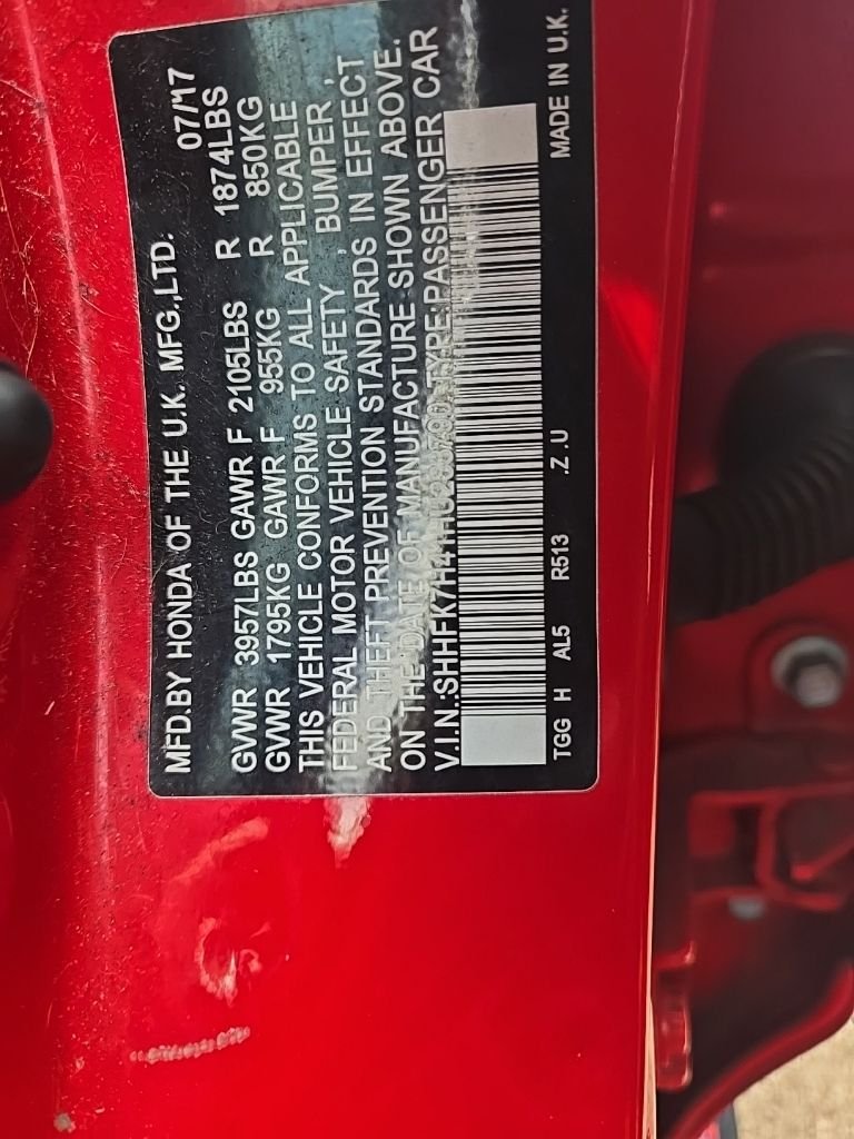 Certified Used 2017 Rallye Red Honda Sport image 17
