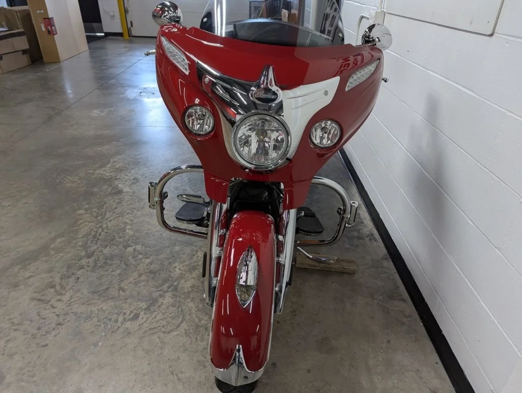 Used 2014 ORANGE/BLACK Indian Motorcycle Indian Motorcycle Red image 3