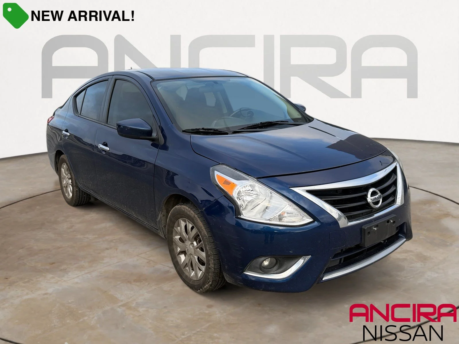Used 2018 Deep Blue Pearl Nissan SV image 1