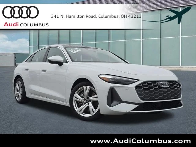 Certified Used 2025 Glacier White Metallic Audi Premium image 1