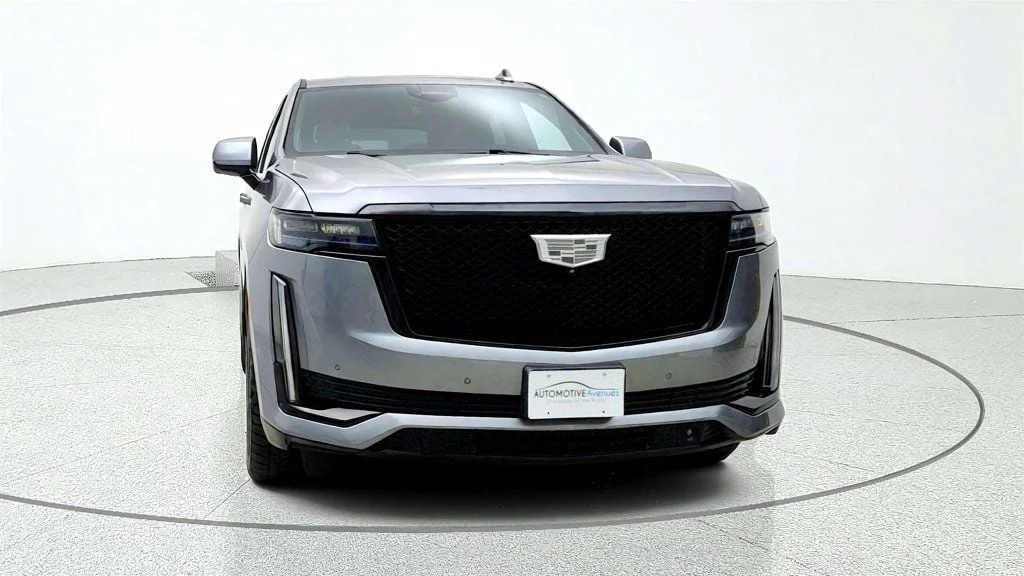 Used 2021 Satin Steel Metallic Cadillac 4WD 4dr Sport Platinum w/ Super Cruise & Night Vision image 2